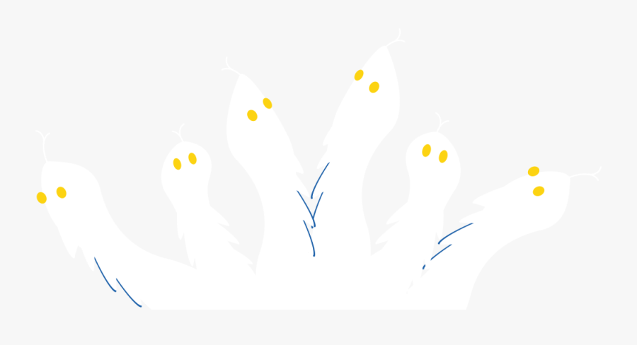 Beautiful Hydra Snakes - Illustration, Transparent Clipart