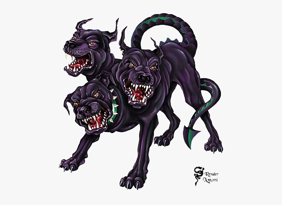 Clip Art Hades Zeus Hellhound Others - Cerberus Greek Mythology, Transparent Clipart