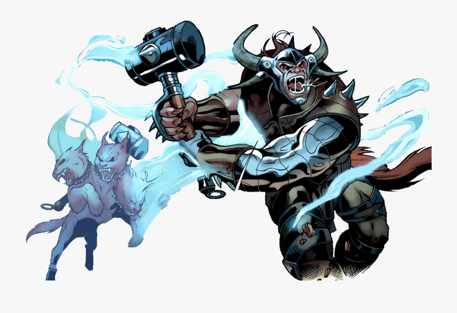 Clip Art Cerberus Comic - Marvel Cerberus, Transparent Clipart