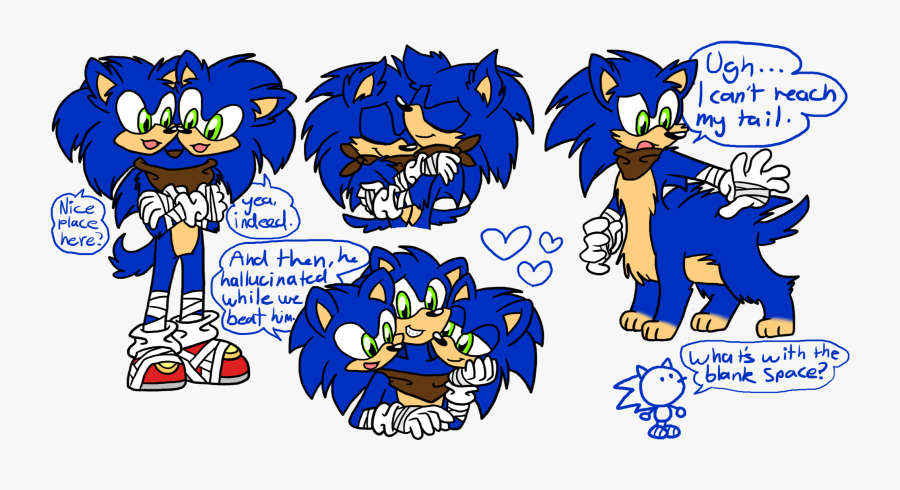 Sonic Selfcest, Transparent Clipart