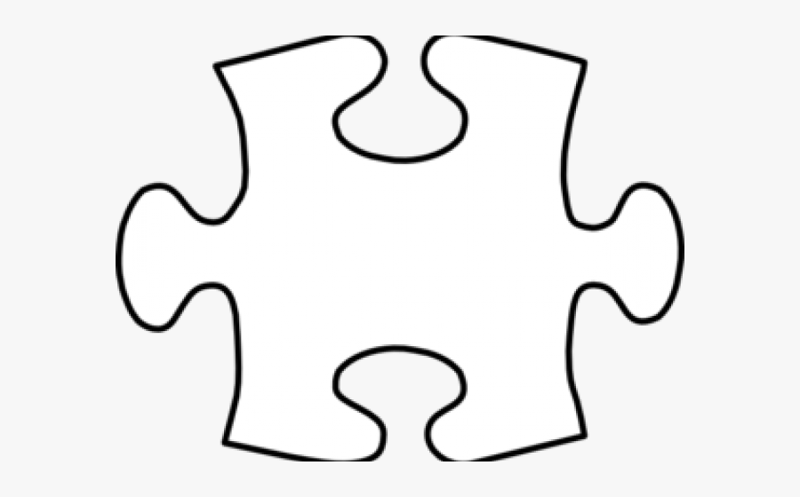 Pice Clipart Autism Puzzle - One Big Puzzle Piece, Transparent Clipart