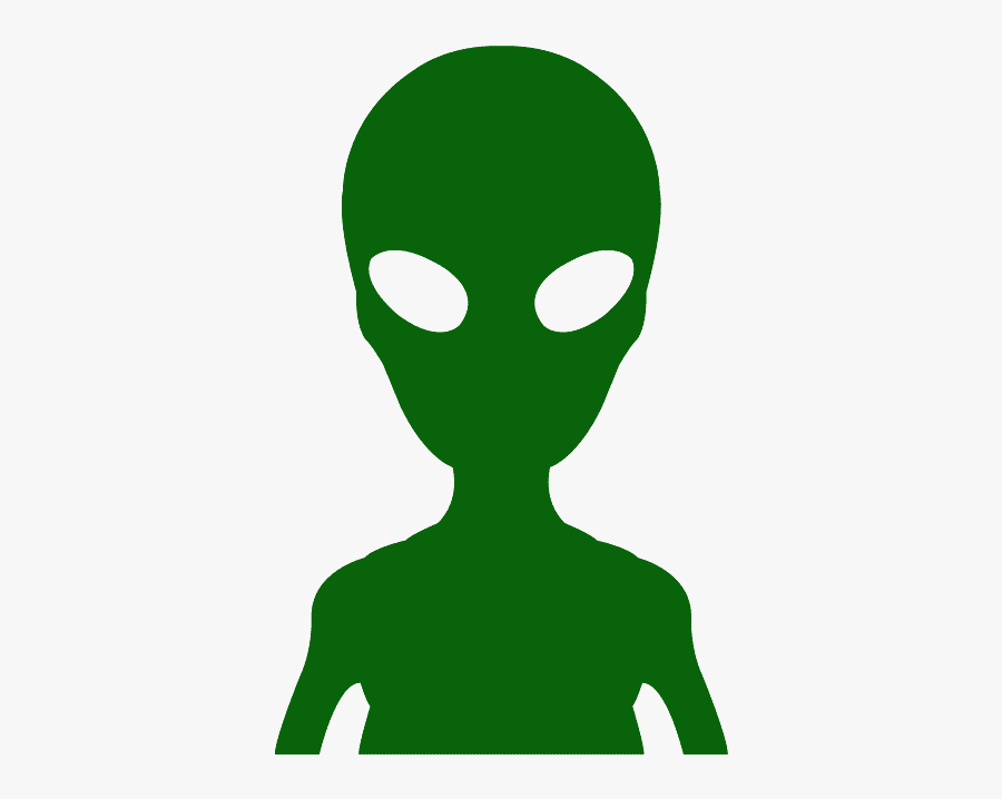 Alien Silhouette Png, Transparent Clipart