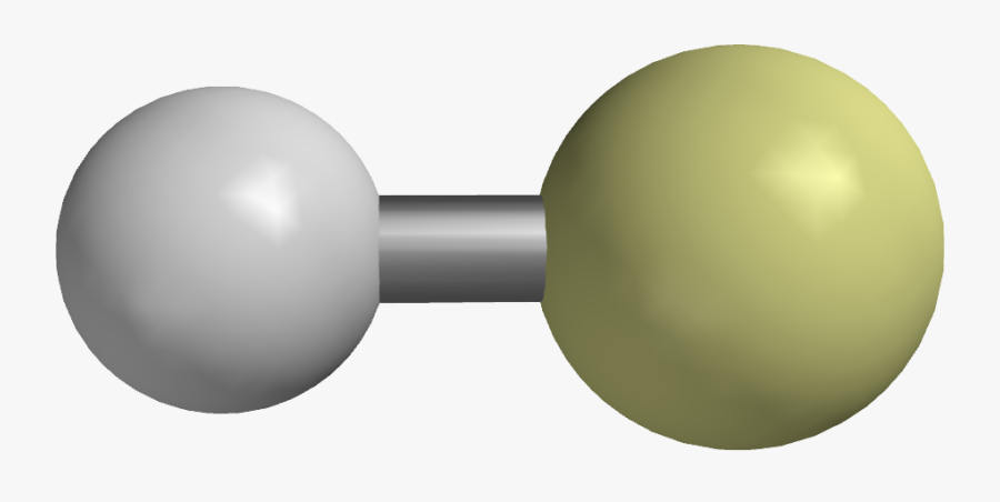 Hydrogen Fluoride, Hydrogen Fluoride Gas, Hf, Hf Gas, - Hydrogen Fluoride Molecule, Transparent Clipart