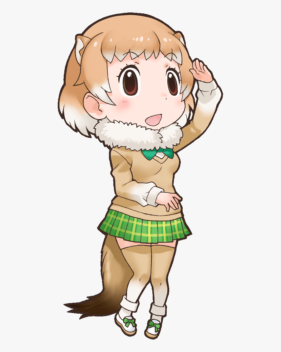 Clip Art Black Tailed Japari Library - Black Tailed Prairie Dog Kemono Friends, Transparent Clipart