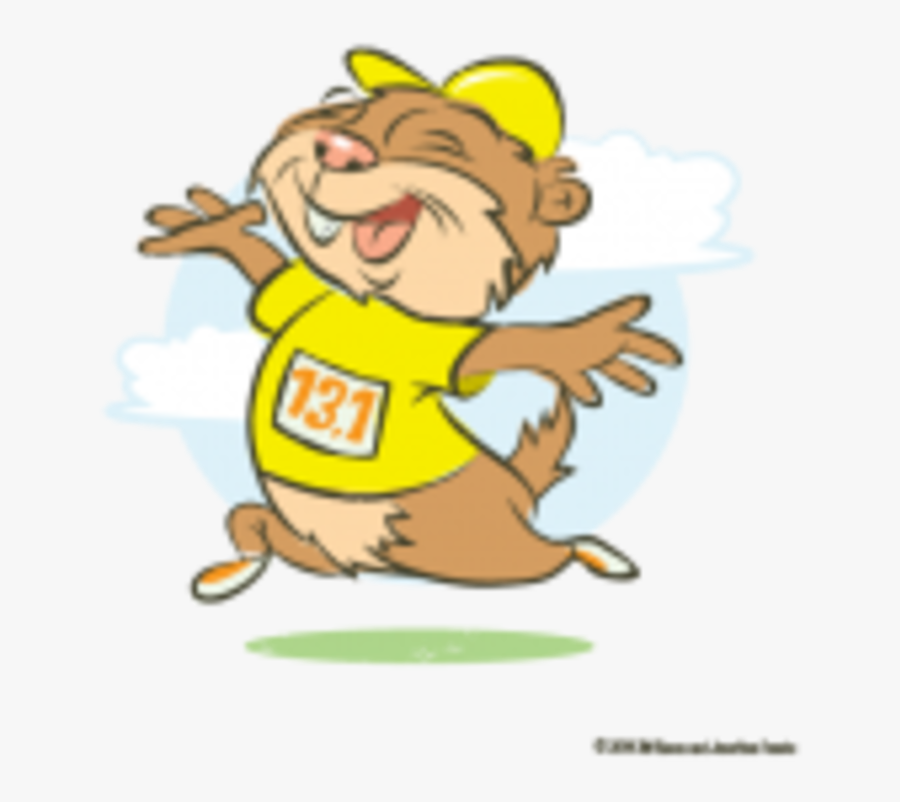 Prairie Dog Half And 10k - Cartoon, Transparent Clipart