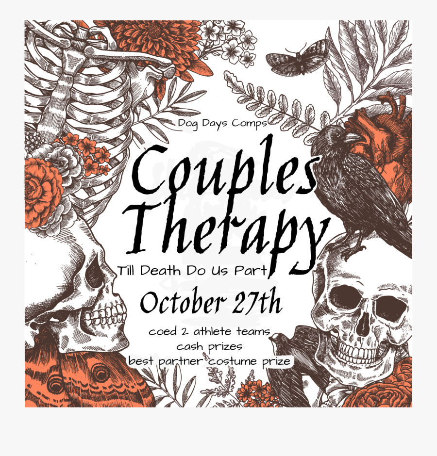 Dog Days Of Summer Fitness Competitions Couple"s Therapy - Illustration, Transparent Clipart