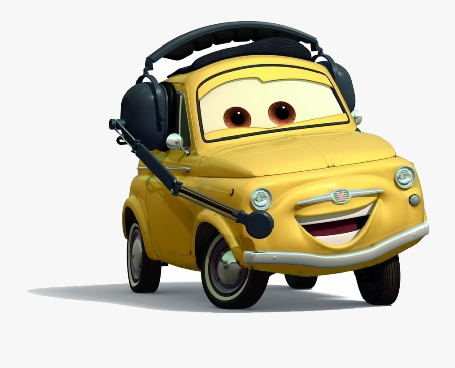 Championship Fillmore Cars Mater-national Luigi Cartoon - Cars Movie Characters Png, Transparent Clipart