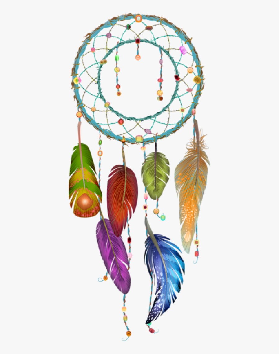 Free Png Download Dreamcatcher Clipart Png Photo Png - Full Dream Catcher Drawing, Transparent Clipart