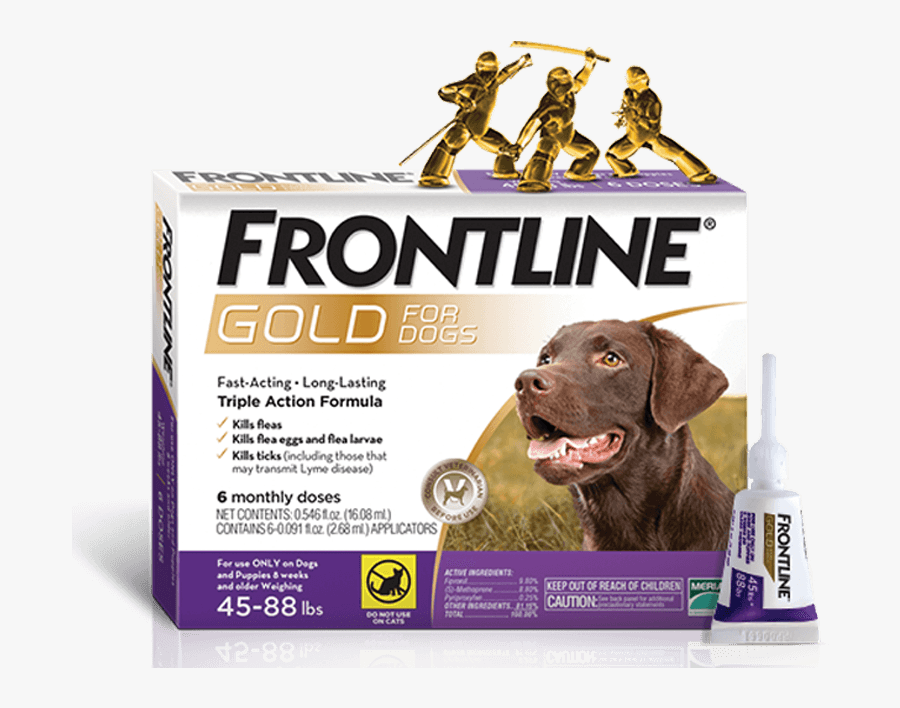 Product Box For Dogs - Frontline Gold For Dogs, Transparent Clipart