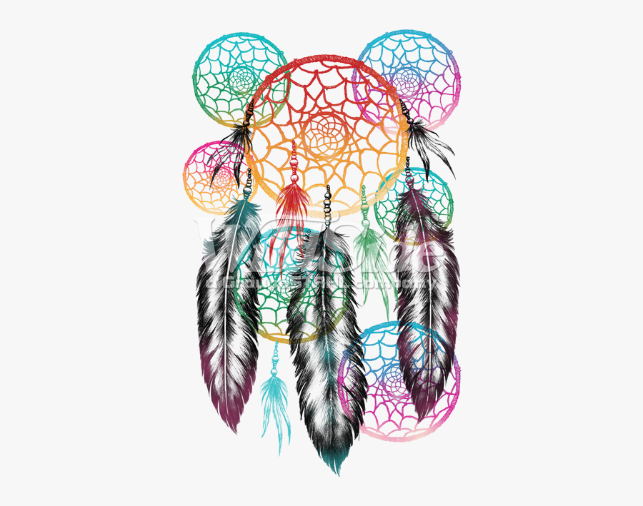 Clip Art Dreamcatcher Indigenous Peoples Of - Colorful Dream Catcher Png, Transparent Clipart