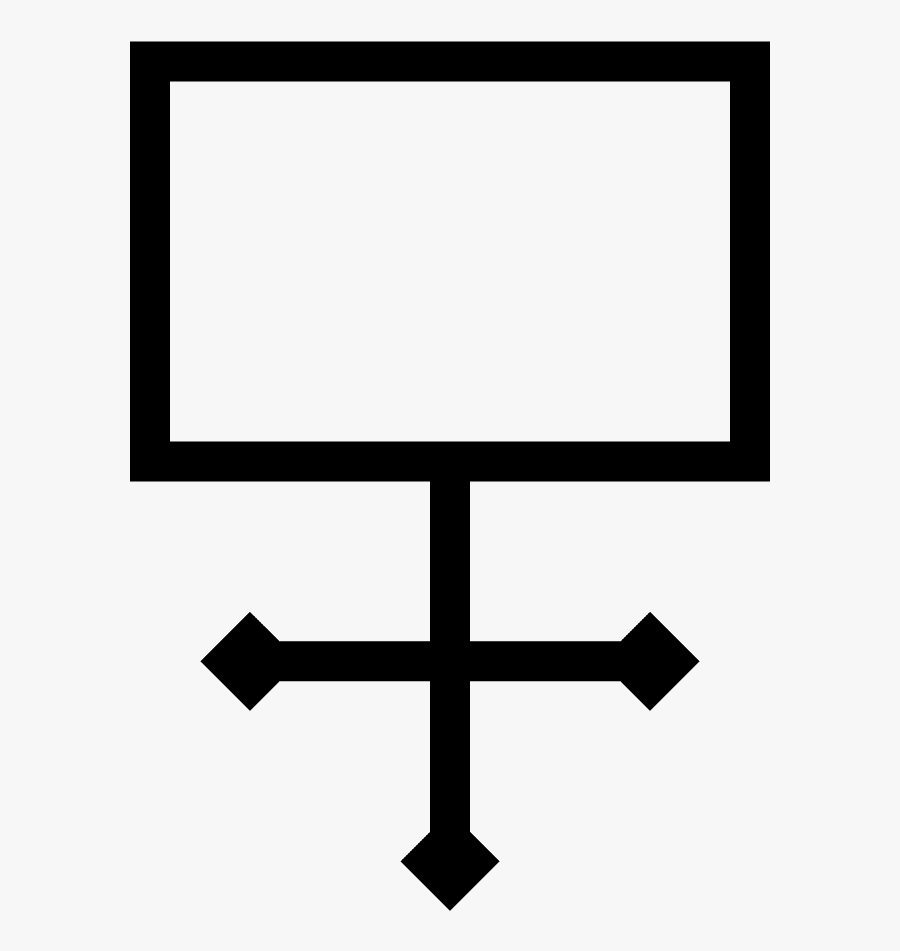 Transparent Vial Clipart - Alchemist Symbol For Mercury, Transparent Clipart