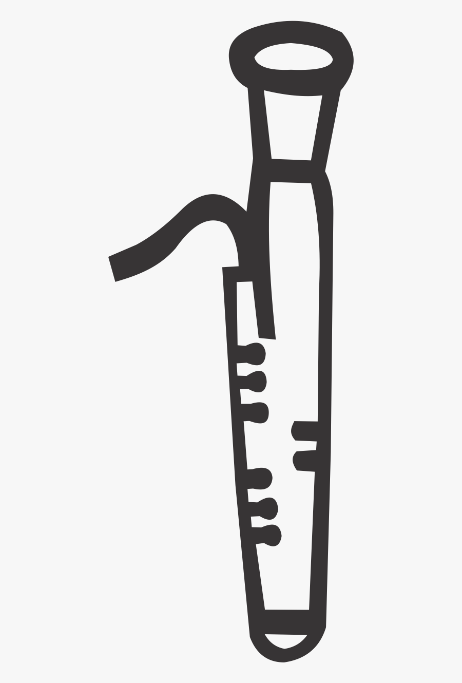 Transparent Bassoon Png, Transparent Clipart