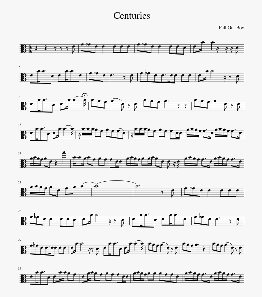 Despacito Alto Sax Sheet Music, Transparent Clipart