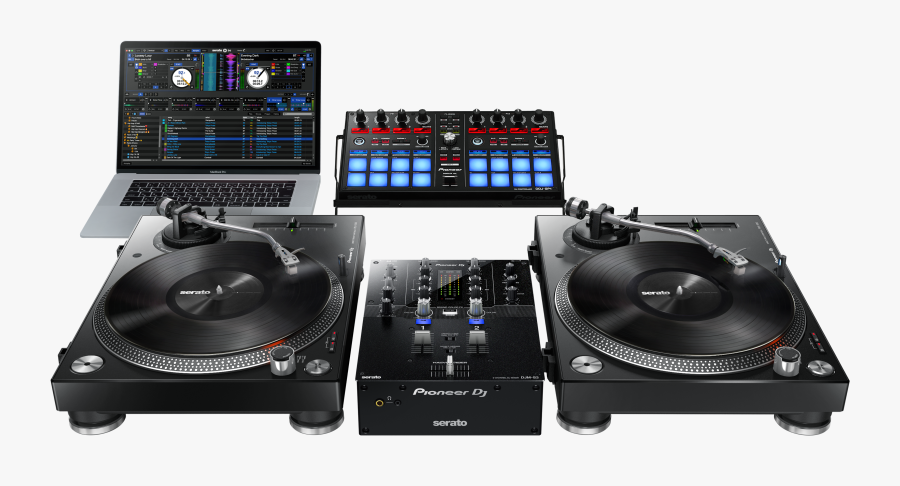 Pioneer Turntables Djm S3 Png Download- - Pioneer Dj Turntable Controller, Transparent Clipart