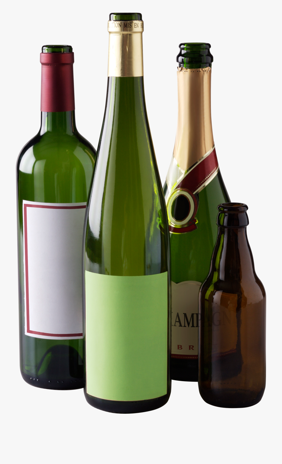 Empty Alcohol Bottles Png Free Transparent Clipart ClipartKey