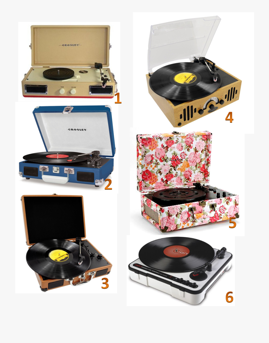 Transparent Turntables Png - Urban Outfitters Record Player Flower, Transparent Clipart