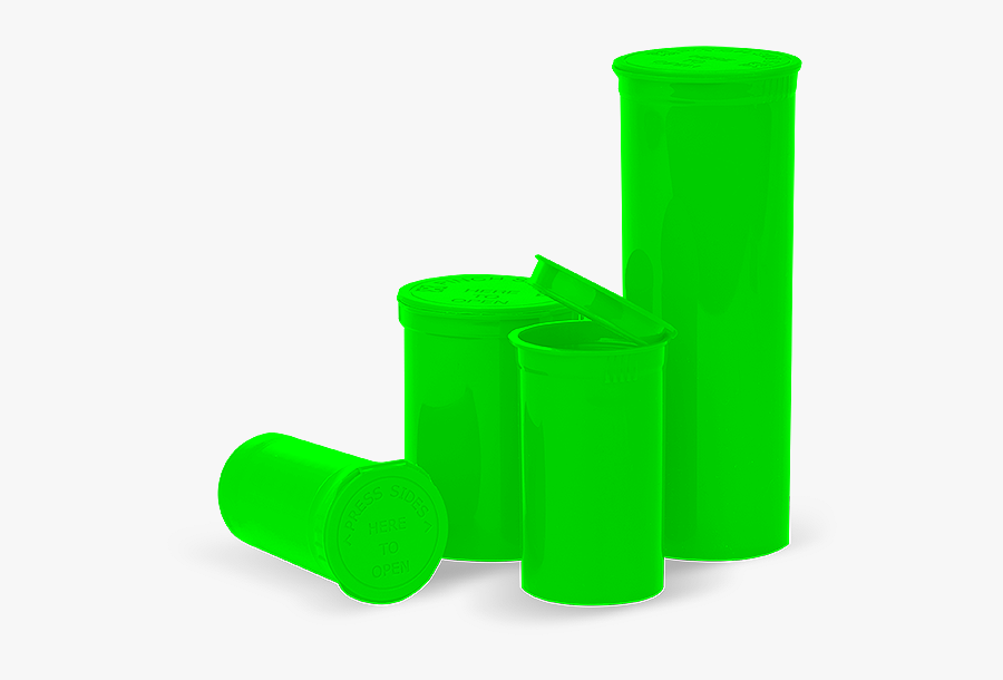 Opaque Neon Green Pop Top Bottles, Pop Top Bottles, Transparent Clipart