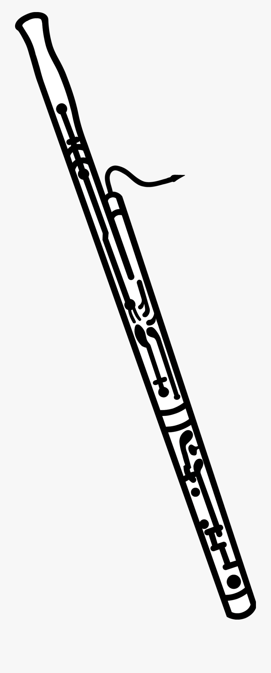 Bassoon - Musical Instrument, Transparent Clipart
