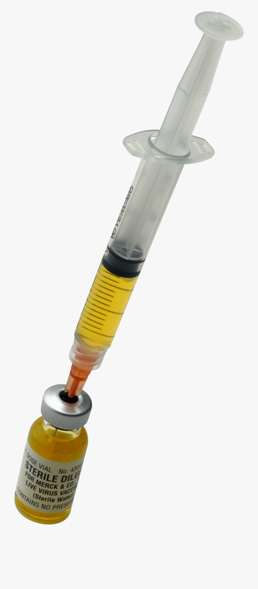 Syringe, Transparent Clipart