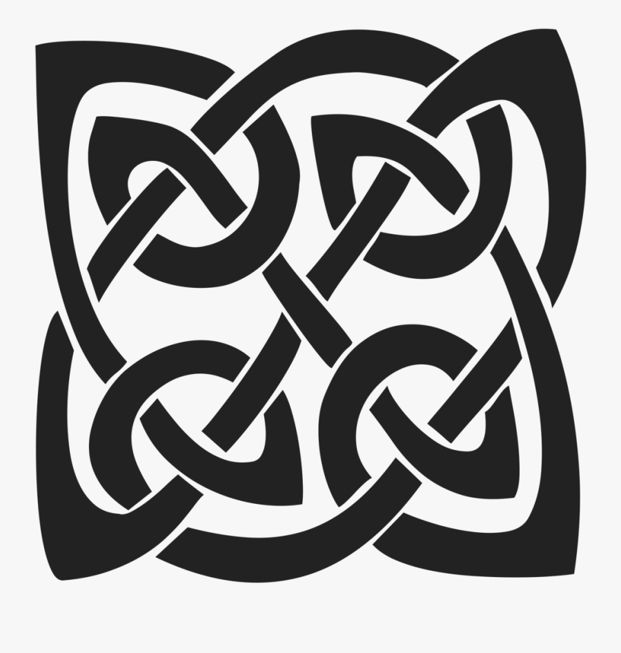 Celtic-365849 - Celtic Knot Transparent, Transparent Clipart