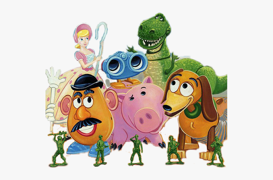 #toystory #disney #drtocino #slinky #rex #andy - Paintings Of Toy Story 4, Transparent Clipart