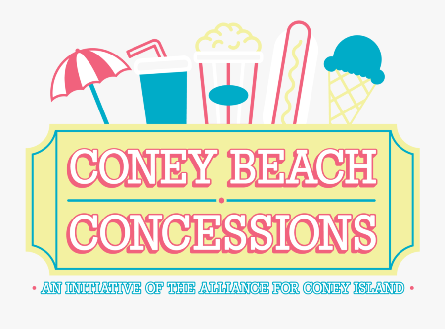 Coney Beach Concessions, Transparent Clipart
