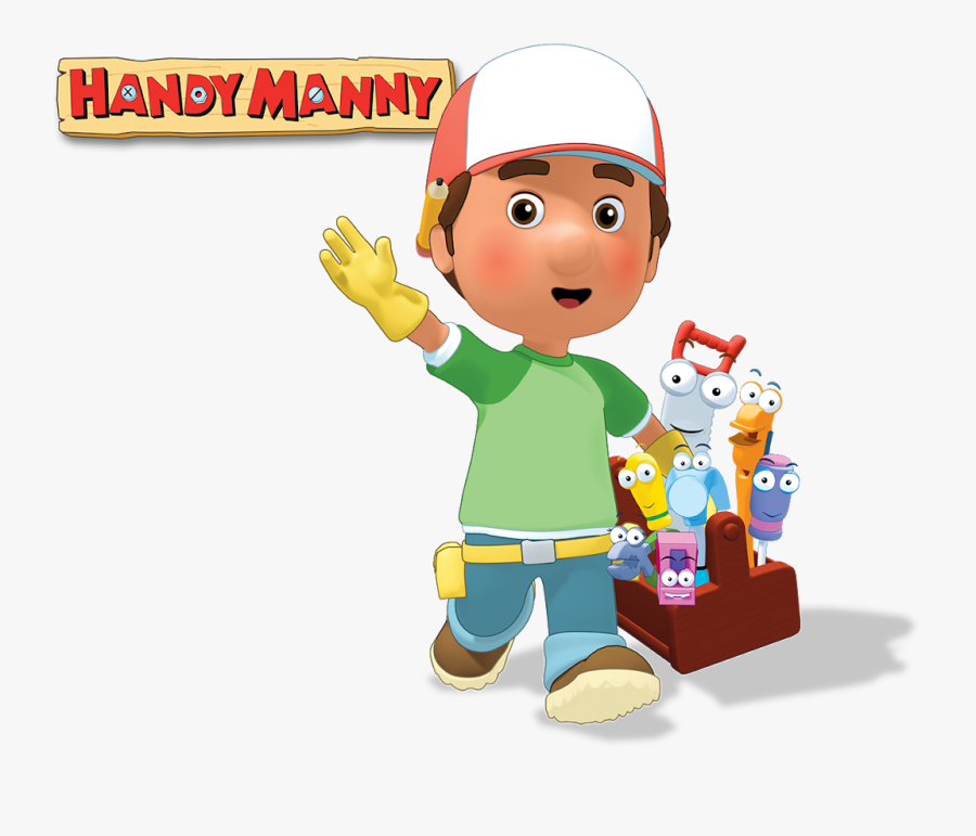 Dj Handy Manny - Handy Manny And Bob The Builder, Transparent Clipart