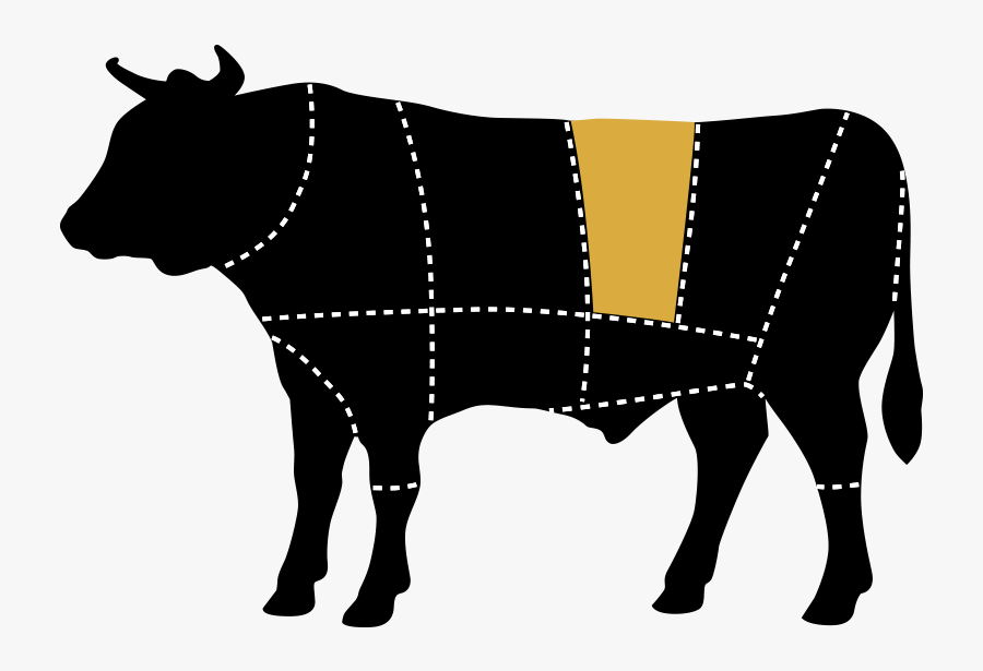 Cut From The Short Loin, This Classic Roast Is Tender - New York Manhattan Cut, Transparent Clipart