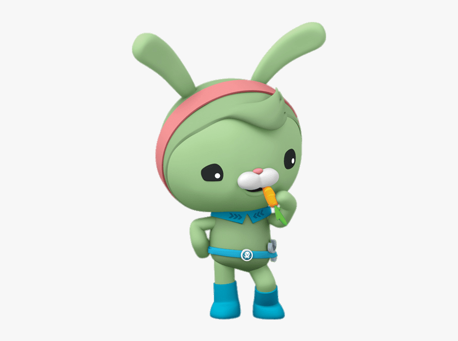 Tweak Bunny Eating Carrot - Octonauts Tweak, Transparent Clipart