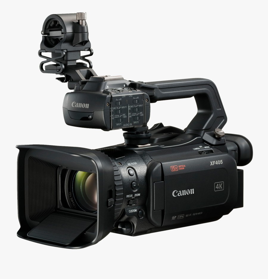 Canon Xf405 Canon Xf400 Video Cameras Camcorder - Canon Xf405, Transparent Clipart