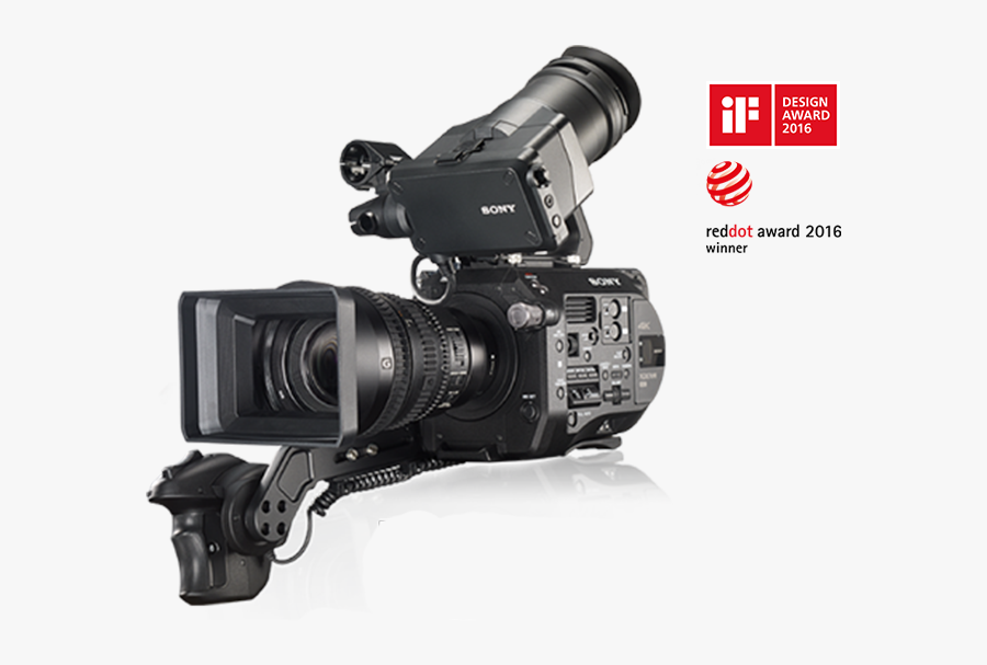 Digital Video Tv Team As Camcorder Video Cameras Xdcam - Camera Sony Fs7, Transparent Clipart