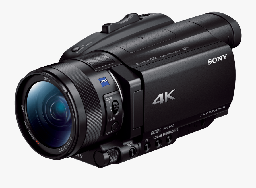 Camcorders Sony Alpha Universe - Sony Ax53, Transparent Clipart