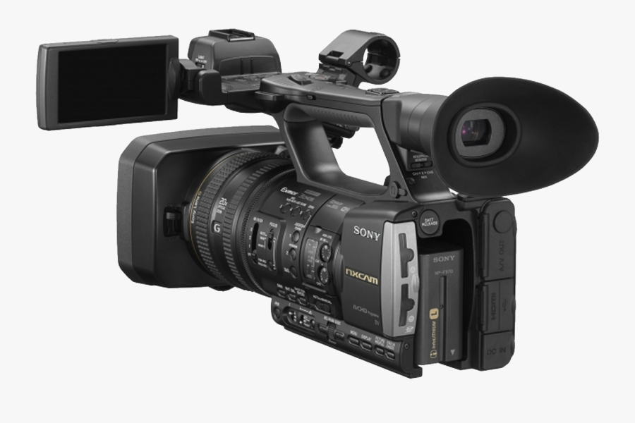 Professional Video Camera Png - Sony Nx1 Video Camera, Transparent Clipart