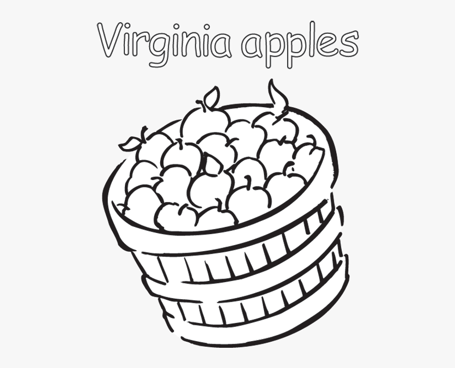 Virginia Coloring Pages Clipart , Png Download - Line Art, Transparent Clipart
