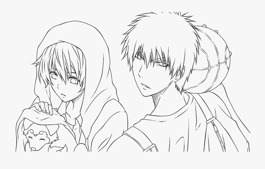 Red Basket Lineart - Line Art, Transparent Clipart