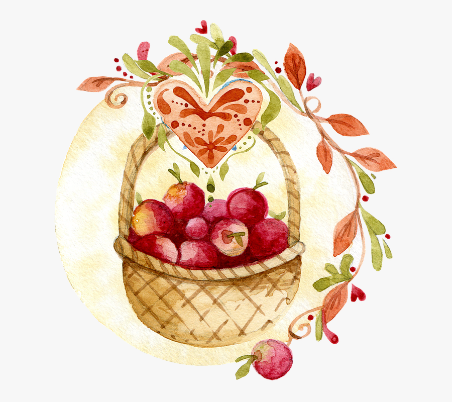 Basket, Transparent Clipart