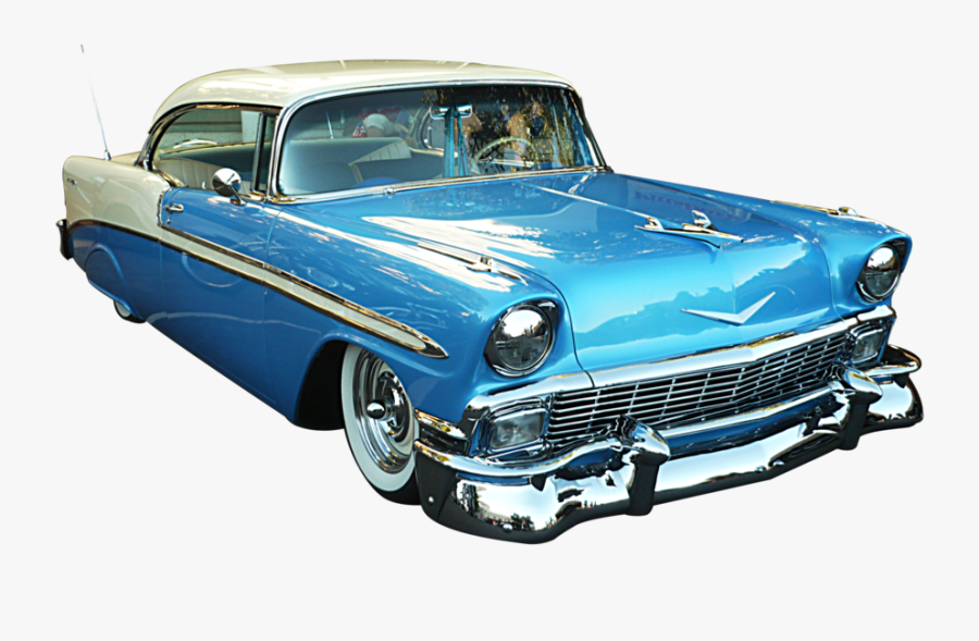 Vintage Car Chevrolet Bel Air Chevrolet 210 Classic - American Vintage Car Png, Transparent Clipart