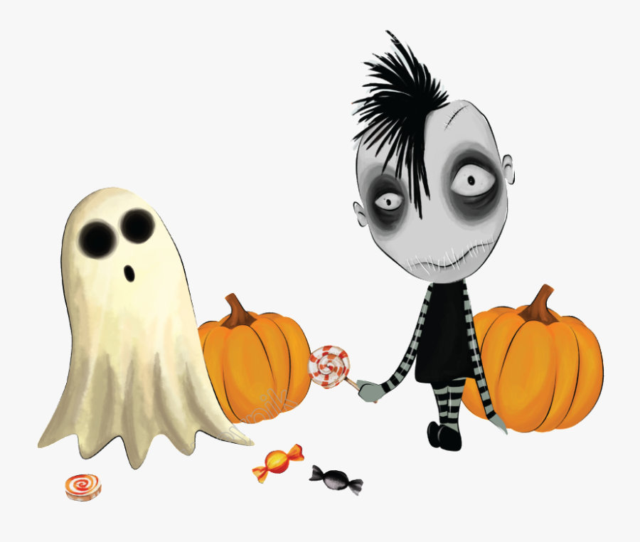 Clip Art Halloween Watercolor - Psdkeys Cliparts, Transparent Clipart