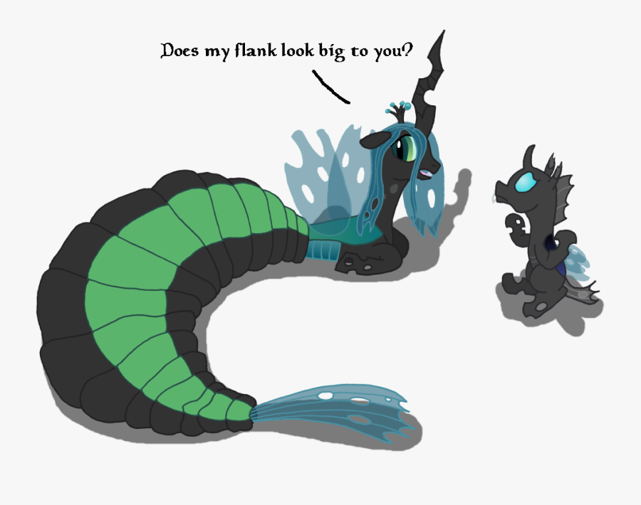 Hakar-kerarmor, Changeling, Changeling Queen, Chubby, - Queen Chrysalis Mlp Changeling, Transparent Clipart