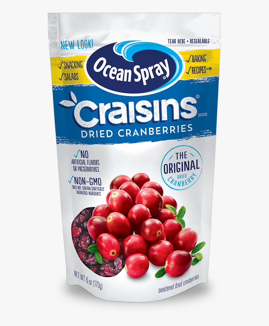 Clip Art Original Dried Cranberries Ocean - Ocean Spray Dried Cranberries, Transparent Clipart