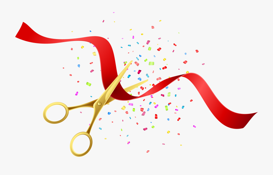 Ceremony Royalty Free Illustration - Ribbon Cutting Transparent Background, Transparent Clipart