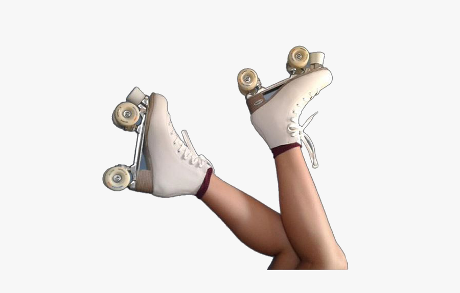 #rollerskates #rollerblades #aesthetic #70s #legs #shoes - Quad Skates, Transparent Clipart