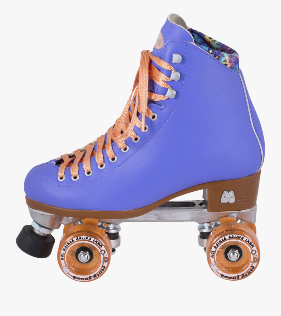 Moxi Shop Skates Beach - Purple Roller Skates, Transparent Clipart