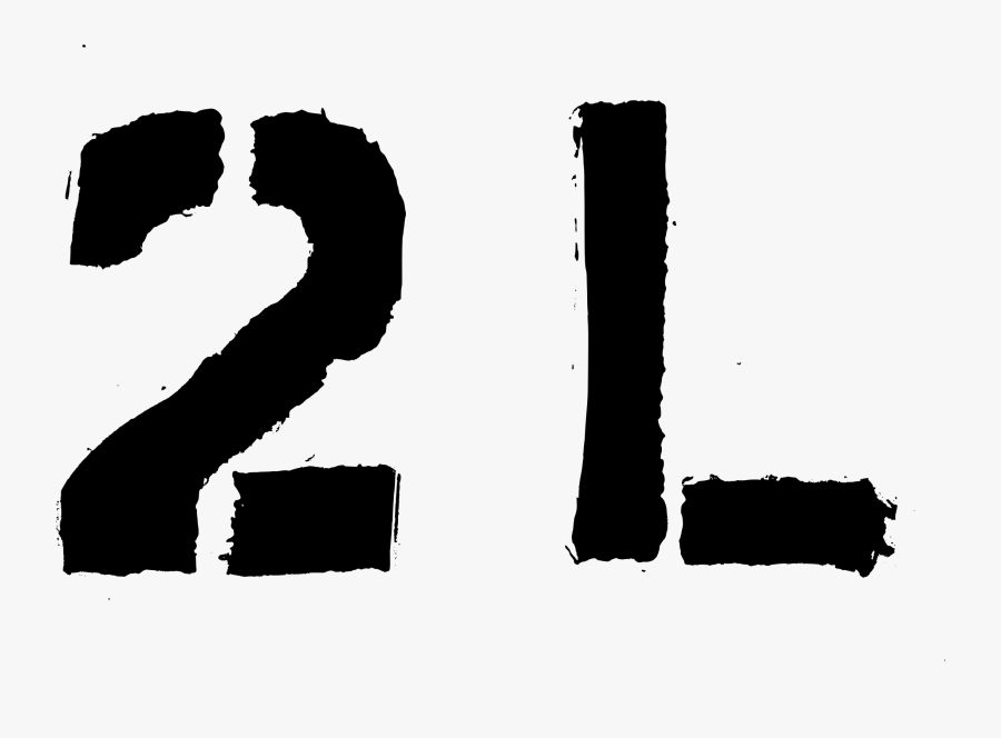 2l Or 2nd Floor Stencil Clip Arts - 2l Png, Transparent Clipart