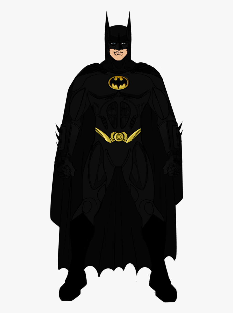 Batmobile Drawing Michael Keaton Batman Huge Freebie - Tim Burton Batman And Superman, Transparent Clipart