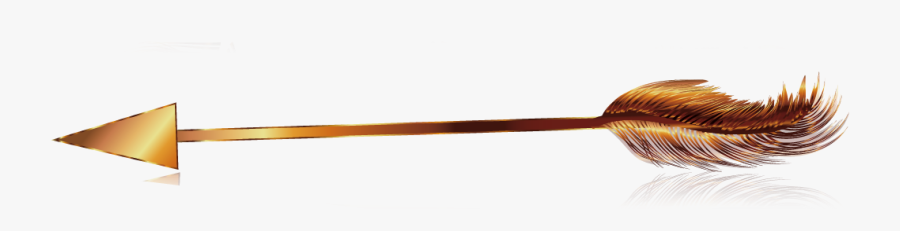 Golden Arrow Png Download - Golden Arrow Transparent Background, Transparent Clipart