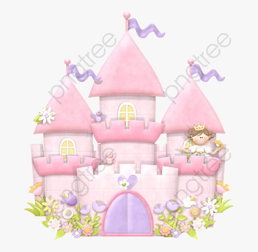 Transparent Cinderella Castle Clipart - Castillos De Princesas Animados, Transparent Clipart