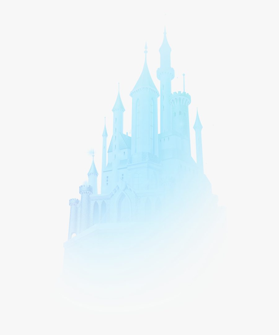 Winter Snow Fairy Tale Castle Free Matting Png Download - Castle, Transparent Clipart