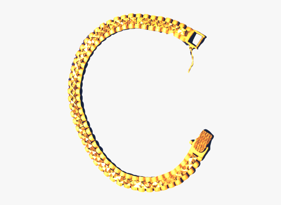 Chain Clipart Gold Bracelet - Gold Bracelet Chain Hd Png, Transparent Clipart