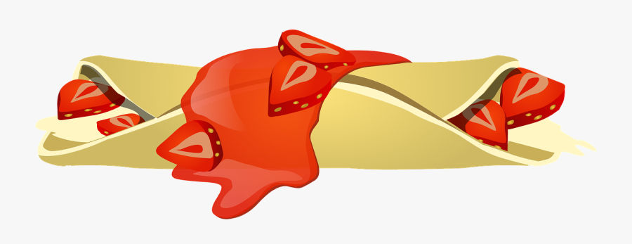 Transparent Carpet Roll Clipart - Crepes Clipart Png, Transparent Clipart